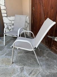 sedie da giardino
