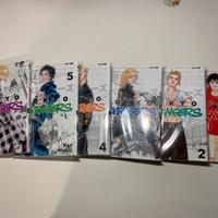 Manga Tokyo revengers 1-6 condizioni ottime