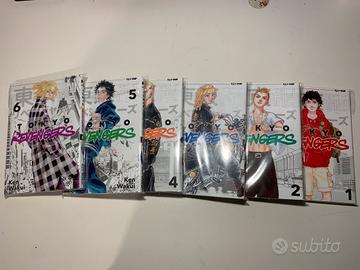 Manga Tokyo revengers 1-6 condizioni ottime