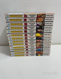 my hero academia manga v.  1-3, 16-18, 20-21, 23-2