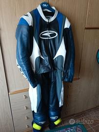 tuta moto axo divisibile taglia 50 