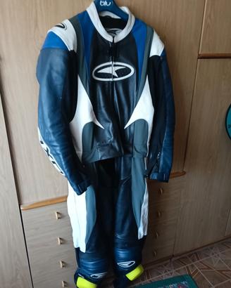 tuta moto axo divisibile taglia 50 