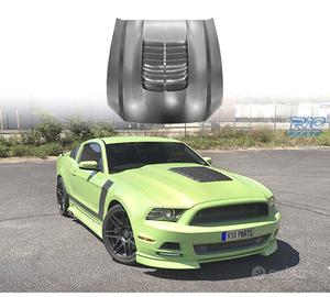 COFANO FORD MUSTANG 10-14 LOOK GT500 IN ALLUMINIO
