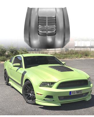 COFANO FORD MUSTANG 10-14 LOOK GT500 IN ALLUMINIO