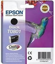 Epson T0801 black + Epson T0803 magenta