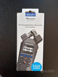 Registratore Zoom H1essential – nuovo, mai usato