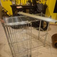 SCAFFALUTURA ACCIAIO MODERNA 