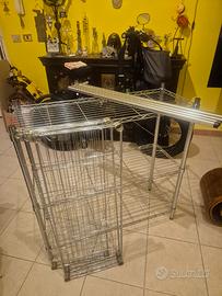 SCAFFALUTURA ACCIAIO MODERNA 