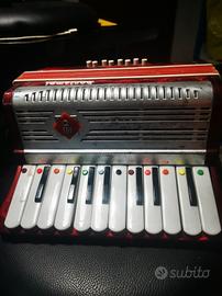 Fisarmonica Bontempi giocattolo anni 70