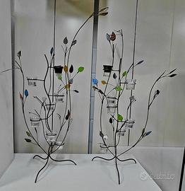 portacandele vintage 