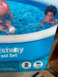 Piscina Bestway Fast set autoportante