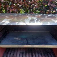 Copertura inox per barbecue