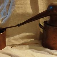 alambicco distillatore in rame 