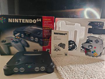 Nintendo 64 con scatola perfetta in tutto