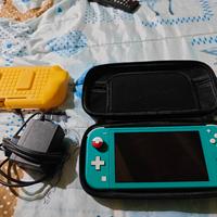 Nintendo switch lite turchese 