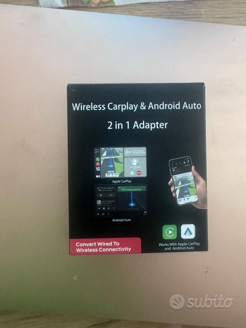 Adattatore wireless Carplay-Android auto - Audio/Video In vendita a Varese