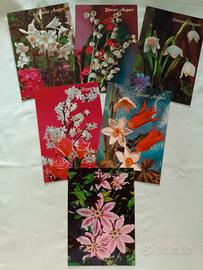 cartoline vintage fiori 