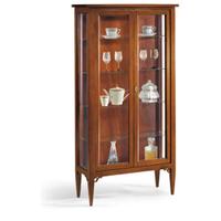 Vetrina arte povera legno massello