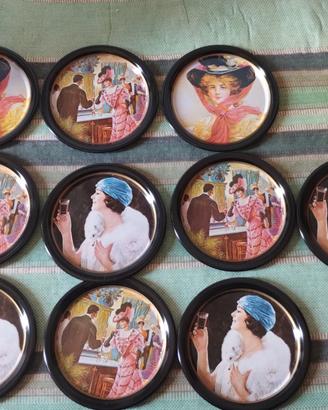 10 Sottobicchieri Coca cola Vintage