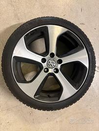 Cerchi e gomme vw 18” golf GTI