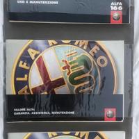 LIBRETTO USO E MANUT.NE ORIGINALE PER ALFA 166 '98