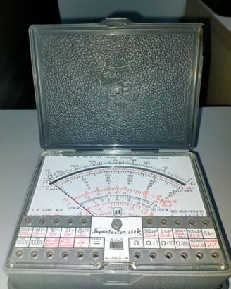 SUPERTESTER ICE 680R multimetro analogico professi