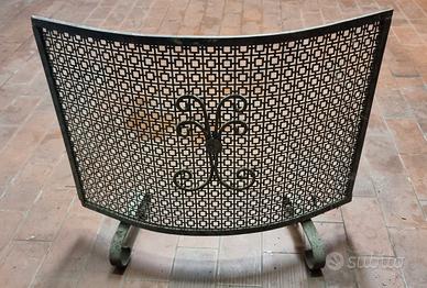 Parascintilla per camino vintage