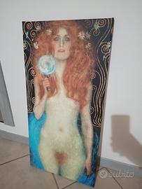 Quadro Nuda Veritas Klimt
