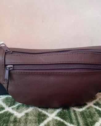 Marsupio in vera pelle