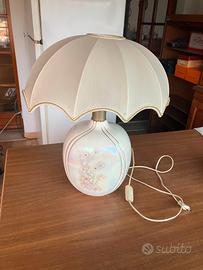 Lampada da tavolo vintage in ceramica
