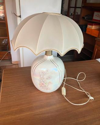 Lampada da tavolo vintage in ceramica