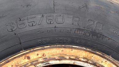 6 Pneumatici gomme 365/80/20 14.5 R20 Pirelli