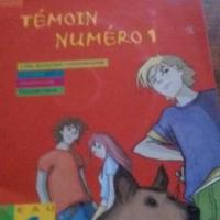 Libro di francese Temoin numero 1