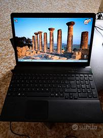 Notebook SONY i3 4Gb Ram 320Hd W7 Alimentatore. 