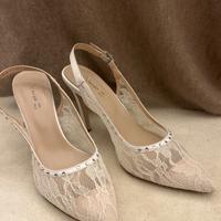 Scarpe in Pizzo e seta