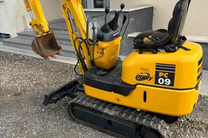 Mini escavatore Komatzu pc9