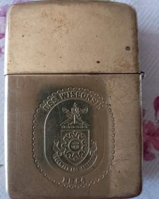 accendino vintage in ottone del 1991