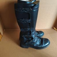 stivali polizia 5 fibbie