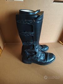 stivali polizia 5 fibbie