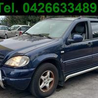 Ricambi MERCEDES CLASSE ML 270 CDI W163 -NO MOTORE