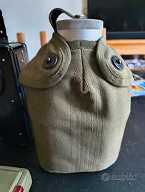 borraccia militare  vintage 