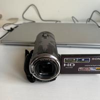 Sony handycam hdr-cx350VE + accessori