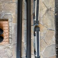 Barre da tetto + attacchi sci thule