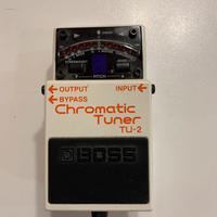 Boss chromatic tuner