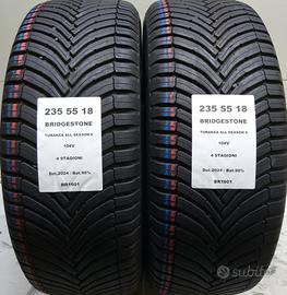 2 GOMME 235 55 18 BRIDGESTONE BR1601