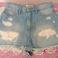 Shorts di jeans