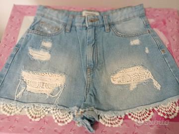 Shorts di jeans
