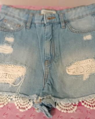 Shorts di jeans