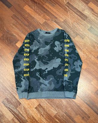 Felpa Octopus Camo Crewneck
