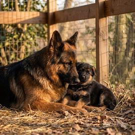 Cuccioli di pastore tedesco